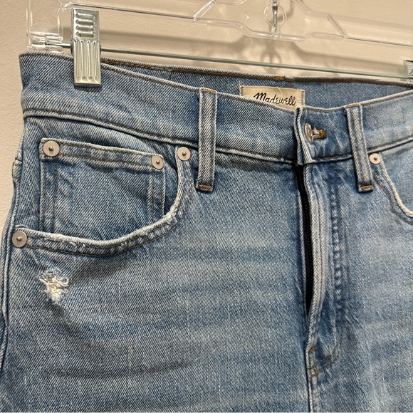 Madewell The Perfect Vintage Jean Size 26 Blue Womens Denim High Rise Wide Leg - Picture 3 of 13